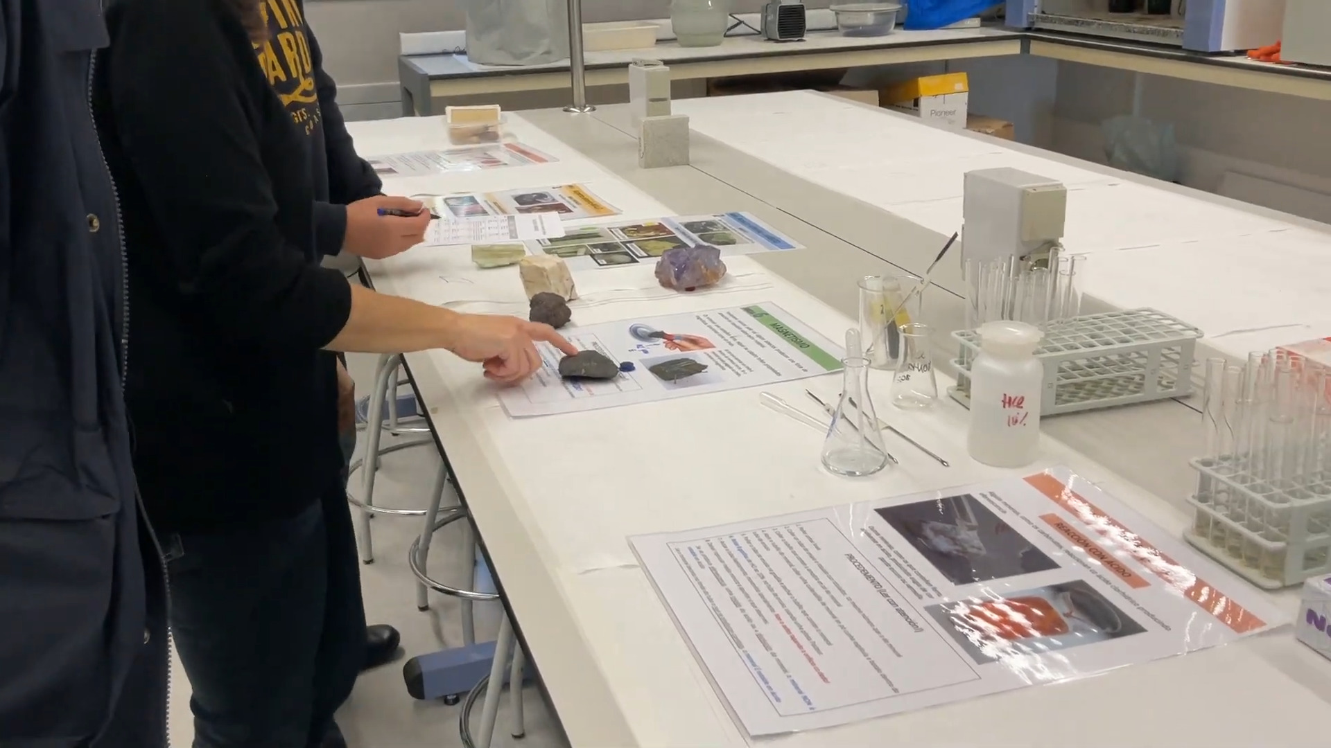Captura del proyecto LabMinas
